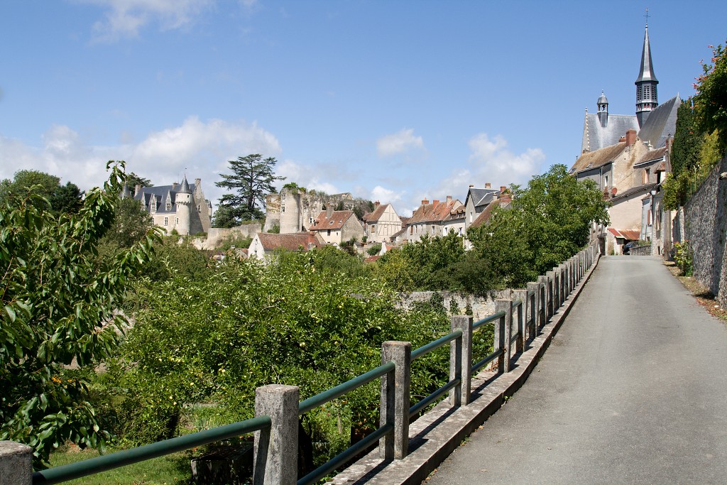 Montrésor Montresor Frankrijk Les Plus Beaux Villages de france Indre Loire departement Indre-et-Loire Touraine Centre chateau kasteel kerk eglise
